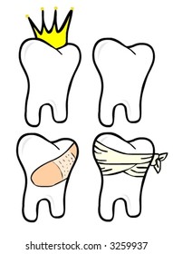 Teeth set (Vector)