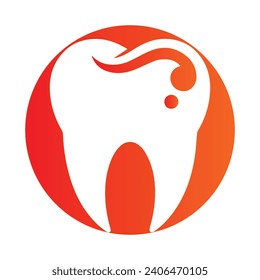 Teeth Tooth Logo Design Vector Illustration 