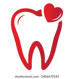 Teeth Tooth Logo Design Vector Illustration 
