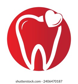 Teeth Tooth Logo Design Vector Illustration 