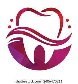 Teeth Tooth Logo Design Vector Illustration 