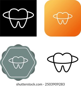 Teeth Unique Vector Icon Illustration