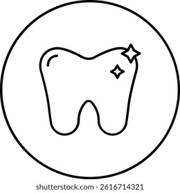 Teeth vector icon. Can be used for printing, mobile and web applications.