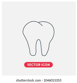 Teeth Vector Icon Illustration