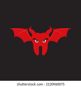 signo o símbolo vectorial de dientes. icono dental. ilustración vectorial