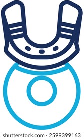 Teeth Whitening Icon Element For Design