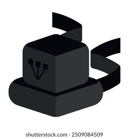 tefillin jewish culture isolated vector