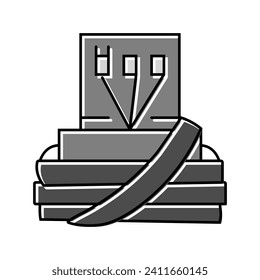 tefillin phylacteries color icon vector. tefillin phylacteries sign. isolated symbol illustration
