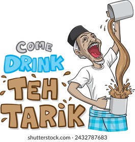 Teh Tarik(‘pulled tea’) is a popular hot Indian milk tea beverage commonly found in restaurants, outdoor stalls, and kopitiams(coffeeshops) within Southeast Asian countries.