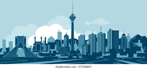 Tehran Skyline