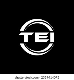 TEI Logo Design, Inspiration for a Unique Identity. Modern Elegance and Creative Design. Watermark Your Success with the Striking this Logo.