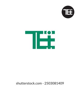 TEI Logo Letter Monogram Design