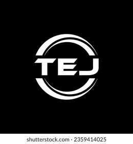 TEJ Logo Design, Inspiration for a Unique Identity. Modern Elegance and Creative Design. Watermark Your Success with the Striking this Logo.