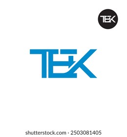 TEK Logo Letter Monogram Design