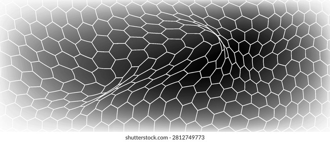 Tekstur mesh kabel hitam terisolasi pada latar belakang putih.