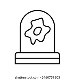 tektite with white background vector stock illustration