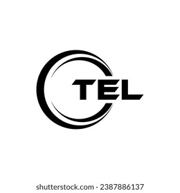 TEL Letter Logo Design, Inspiration for a Unique Identity. Modern Elegance and Creative Design. Watermark Your Success with the Striking this Logo.