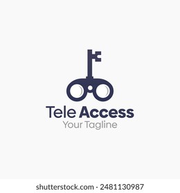 Tele Access Logo Vector Template Design. Good for Business, Start up, Agency, and Organization