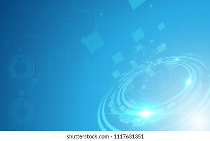 telecommunication design tech innovation concept background eps 10 vector