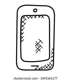 
A telecommunication device mobile phone
