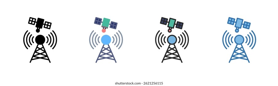 Telecommunication Icon Element For Design