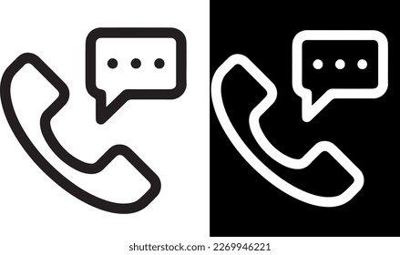 
Diseño vectorial de iconos de telecomunicaciones en blanco y negro