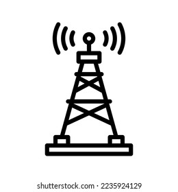 Telecommunication icon vector illustration logo template isolated on white background