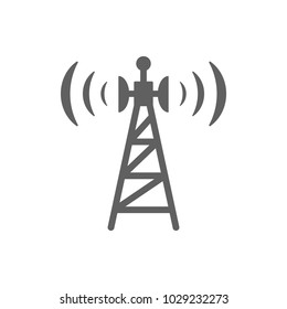 Telecommunication post icon in trendy flat style isolated on white background. Symbol for your web site design, logo, app, UI. Vector illustration, EPS