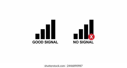 diseño del logotipo del icono de la señal de telecomunicaciones