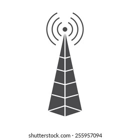 Telecommunication Tower vector image to be used in web applications, mobile applications and print media