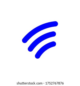 telecommunications company sign line icon, editable vector