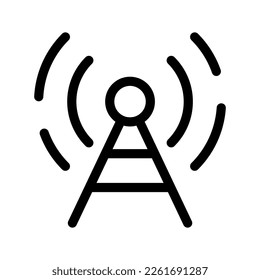 Telecommunications Icon Vector Symbol Design Illustration