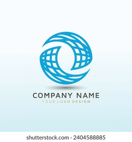 telecoms network services logo design