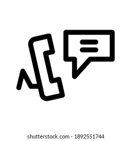 Telekommunikationssymbol oder -logo, einzelne Zeichen, Vektorgrafik - hochwertige Vektorsymbole in schwarzem Stil
