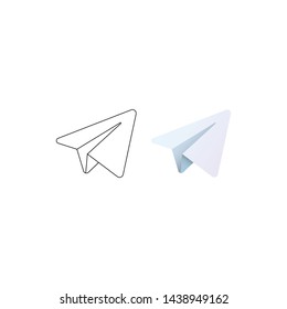 Telegram App Icon Designs 1. Logo