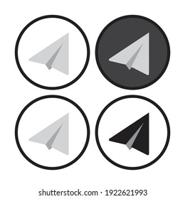 Telegram icon. Great vectors for conversations, web, computers, applications, communications, messages, smartphones, social media, people etc.