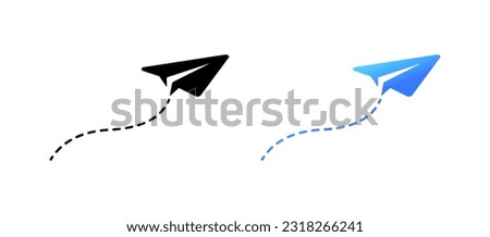 Telegram icons. Different styles, color, telegram social network, telegram messenger. Vector icons.