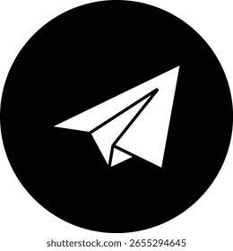 Ícone de vetor de telegrama. Pode ser usado para impressão, aplicativos móveis e da Web.