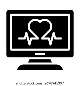 Elemento De Icono De Telesalud Para Diseño Y Vector