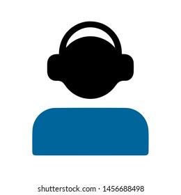 telemarketers icon. Logo element illustration. telemarketers symbol design. colored collection. telemarketers concept. Can be used in web and mobile