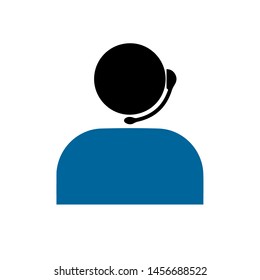telemarketers icon. Logo element illustration. telemarketers symbol design. colored collection. telemarketers concept. Can be used in web and mobile