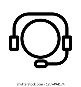 telemarketing icon or logo isolated sign symbol vector illustration - high quality black style vector icons
