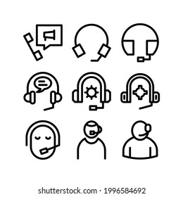telemarketing icon or logo isolated sign symbol vector illustration - Collection of high quality black style vector icons
