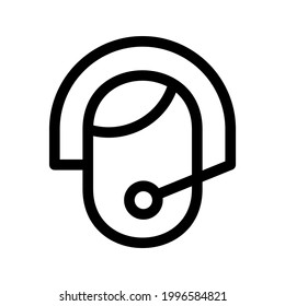 telemarketing icon or logo isolated sign symbol vector illustration - high quality black style vector icons
