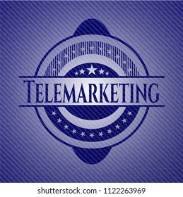 Telemarketing jean background