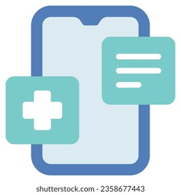 Telemedicine icon Illustration for illustration web, app, infographic, etc