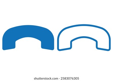 Telephone application icon set. Phone icon vector. Telephone icon symbol. Contact us. Call sign. Vector illustrator