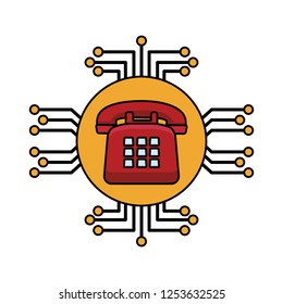 telephone assistance icon