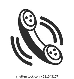Telephone Black Icon