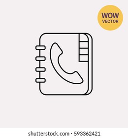 Telephone book icon